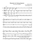 Mazurka for String Quartet, from Carol of the Bells