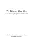 To Where You Are