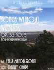 Song Without Words, Op 53 No. 5 (
