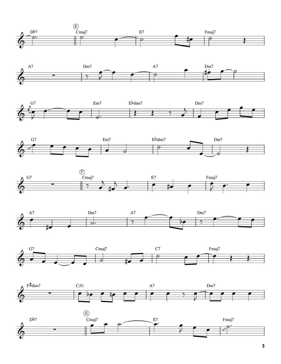 Some Day My Prince Will Come (from Snow White And The Seven Dwarfs) Trumpet scores gallery preview page 3