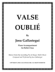 Valse Oublie