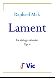 Lament, op. 4