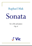 Cello Sonata, op. 6