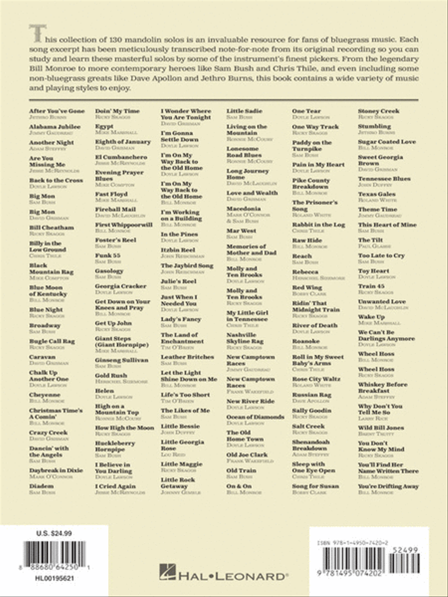 Masters of the Mandolin Masters of the Mandolin Acoustic Guitar scores gallery preview page 7
