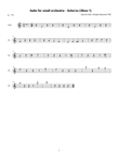 Suite for Small Orchestra - Scherzo (First Oboe Part)