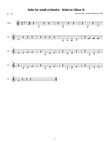 Suite for Small Orchestra - Scherzo (Third Oboe Part)