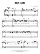 The Greatest Showman Easy Piano scores gallery preview page 6