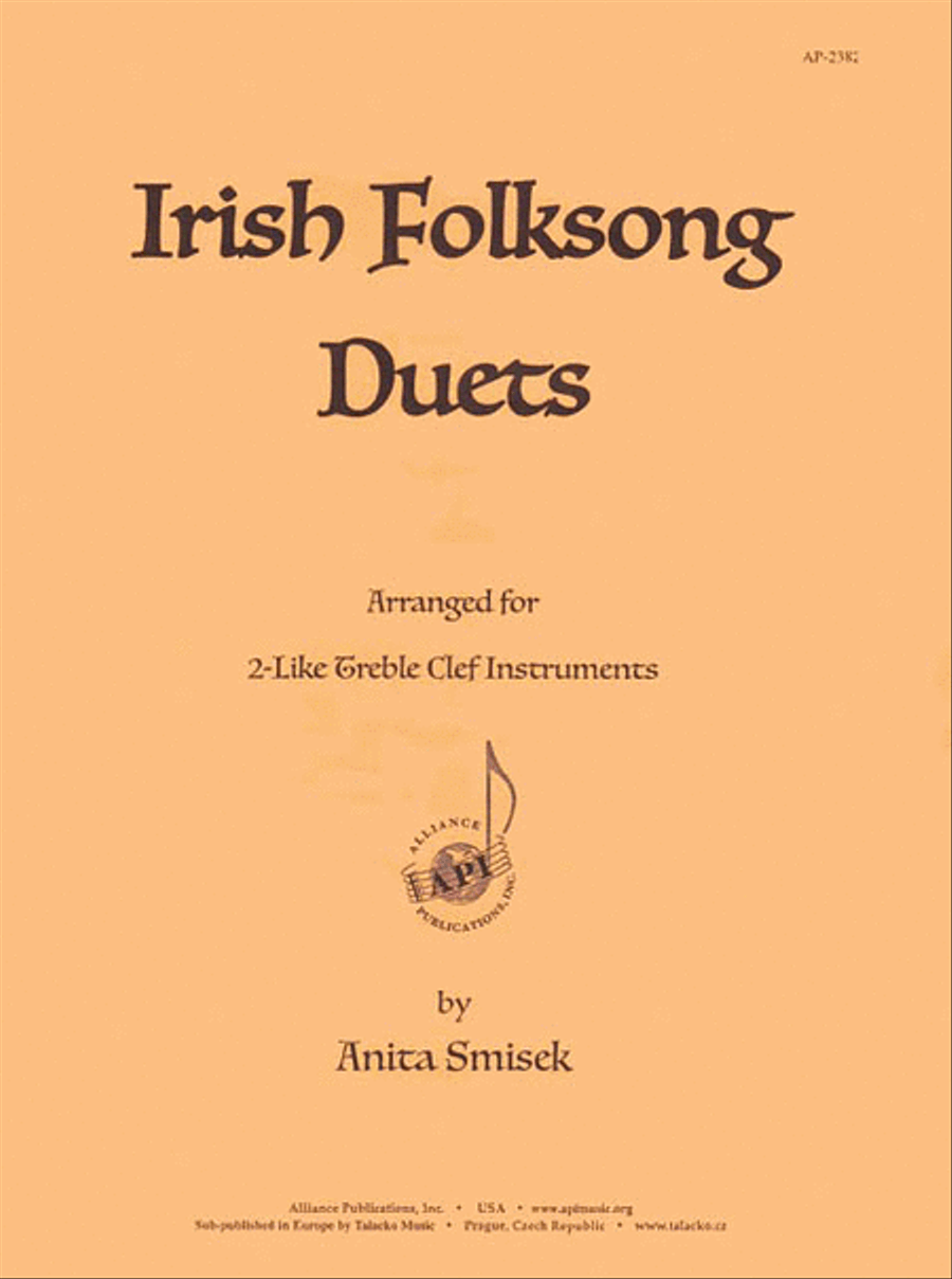 Irish Folksong Duets Irish Folksong Duets Choir scores gallery preview page 1