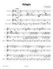 Adagio in G minor