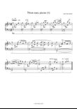 Three Easy Pieces