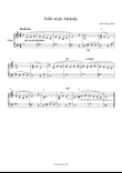 Folk-style Melody