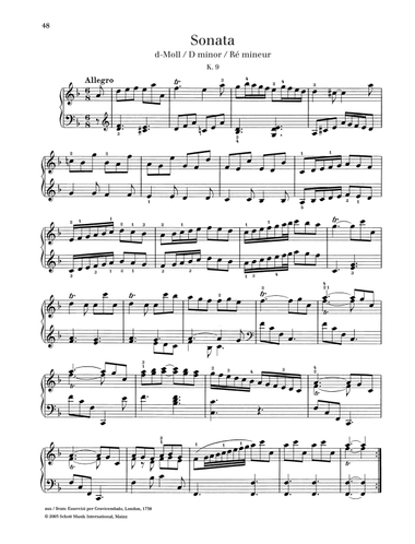 Sonata D minor