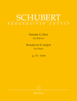 Sonata for Pianoforte in G Major, Op. 78, D. 894