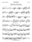 Carousel: Wheel of Life/Wheel of Fortune for Sax Quartet - Parts