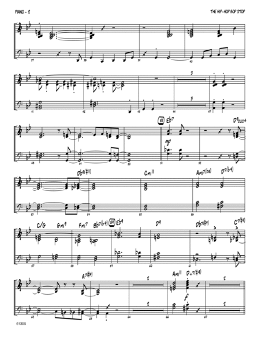 The Hip-Hop Bop Stop - Piano Piano scores gallery preview page 2