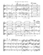 The Cabinet of Dr. Caligari (for Flute Quartet) Flute Quartet scores gallery preview page 4