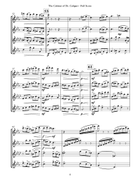 The Cabinet of Dr. Caligari (for Flute Quartet) Flute Quartet scores gallery preview page 6