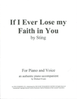 If I Ever Lose My Faith In You