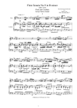 Handel - Flute Sonata No.9 in B minor HWV 367b Op.1 for Flute and Cembalo or Piano