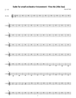 Suite for small Orchestra - Fine Ale (Alto Sax)