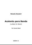 Lullaby for Band (Score and Parts)