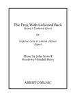 The Frog With Lichened Back