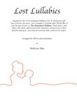Lost Lullabies - SSAA choir with piano, Holocaust children survivors