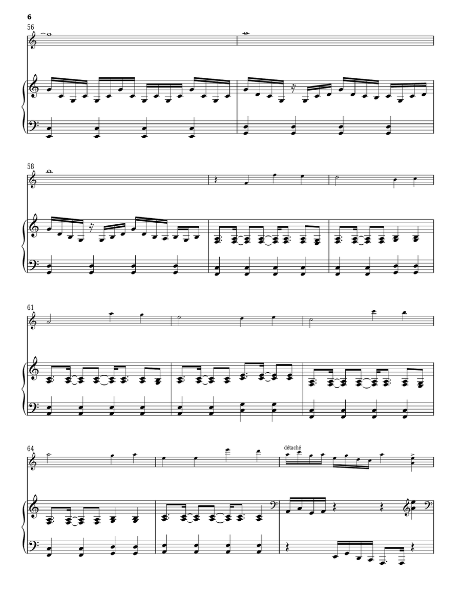 Uncharted Uncharted Violin Solo scores gallery preview page 6