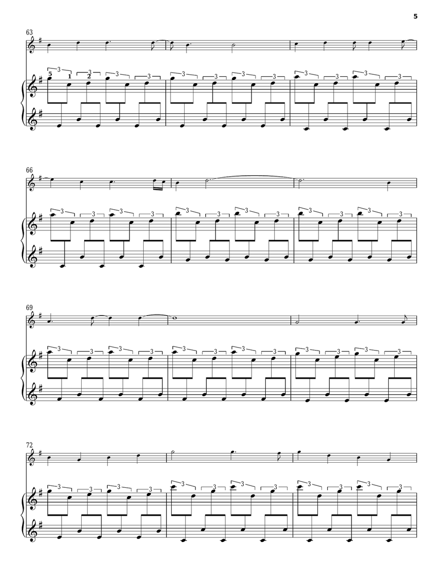 Fight Song/Amazing Grace Fight Song/Amazing Grace Violin Solo scores gallery preview page 5