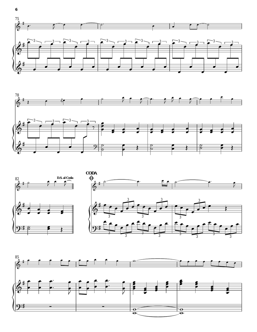 Fight Song/Amazing Grace Fight Song/Amazing Grace Violin Solo scores gallery preview page 6