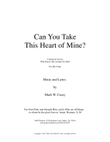 Can You Take This Heart of Mine?