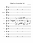 Guitar Duet Concertino No 2 Jozef Sebastian