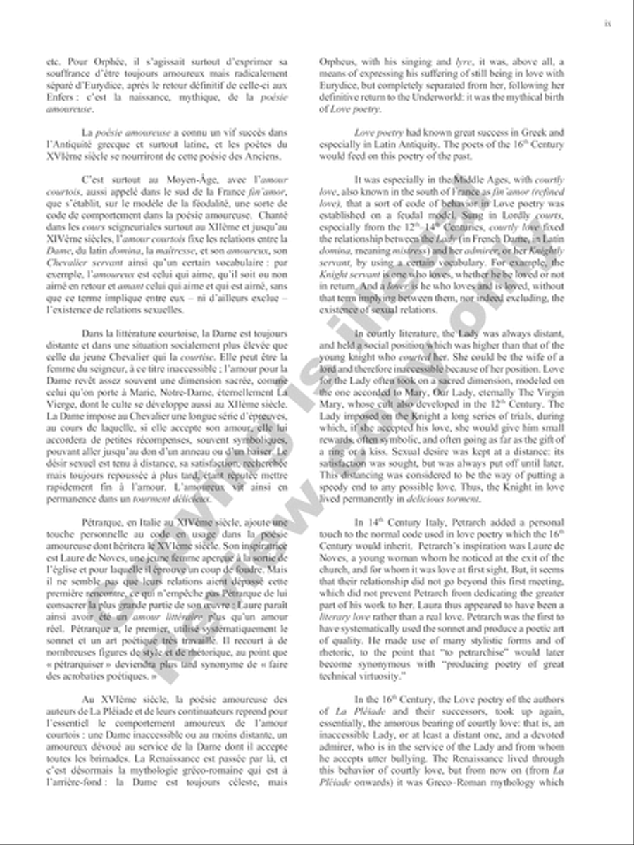 Songs of Gouvy, Volume 2: 18 Sonnets et chansons de Desportes; 18 Poésies de Moritz Hartmann Voice Solo scores gallery preview page 28