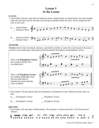 Ear Training Basics: Level 8 Student Book and CD Piano Method scores gallery preview page 3