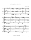 Favorite Hymns for Three Violins