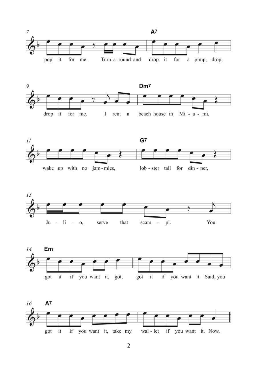 That's What I Like That's What I Like Ukulele scores gallery preview page 2