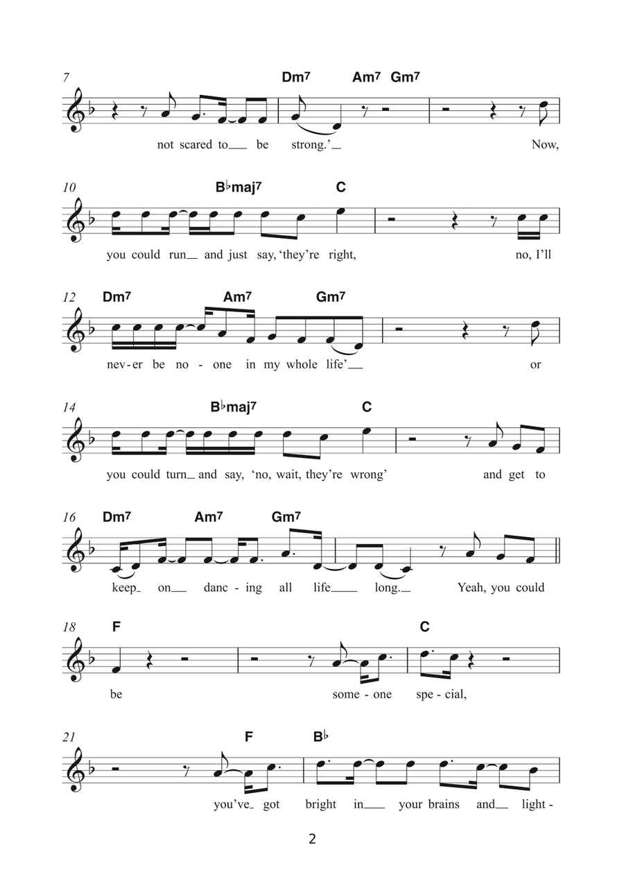 Miracles (Someone Special) (featuring Big Sean) Ukulele scores gallery preview page 2