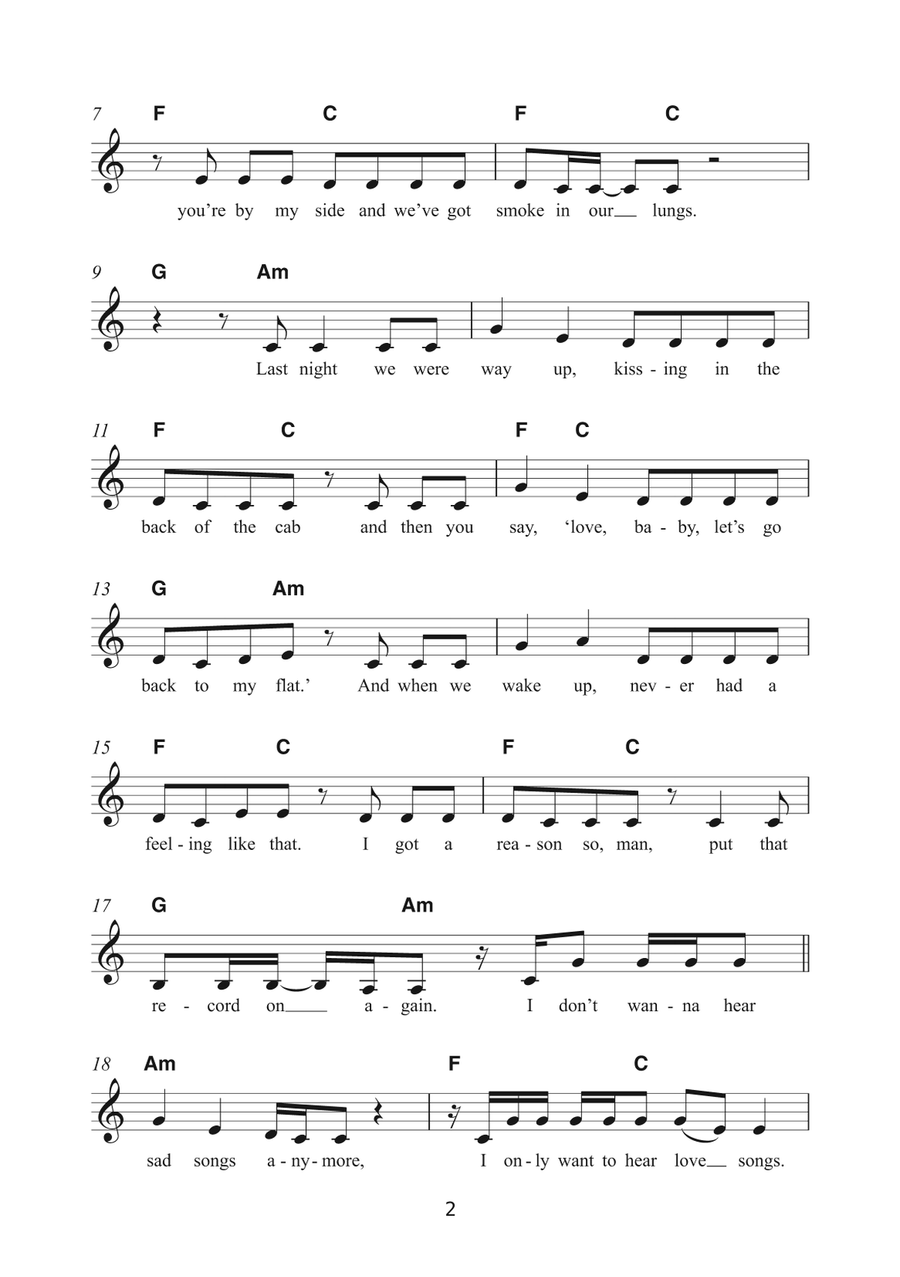 Your Song Your Song Ukulele scores gallery preview page 2