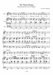 We Three Kings last verse and descant