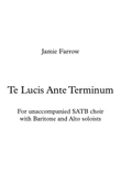 Te Lucis Ante Terminum