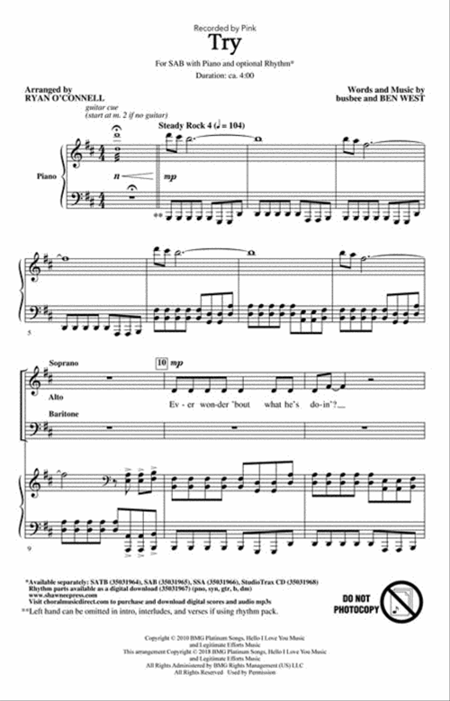 Try Try 3-Part scores gallery preview page 2
