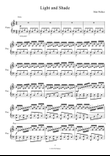 Light and Shade - piano solo for Grade 4+