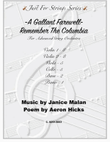 A Gallant Farewell (Remember The Columbia)
