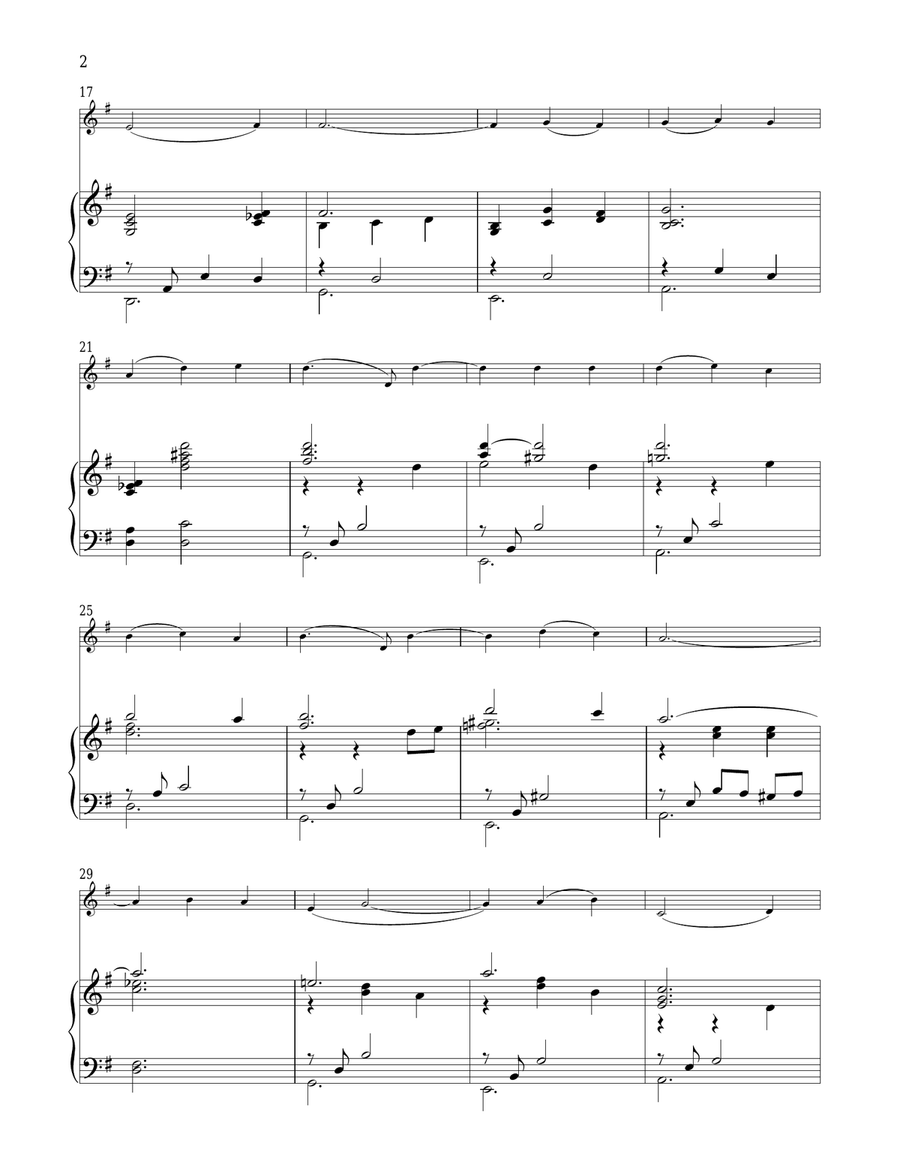 The Christmas Waltz The Christmas Waltz Violin Solo scores gallery preview page 2