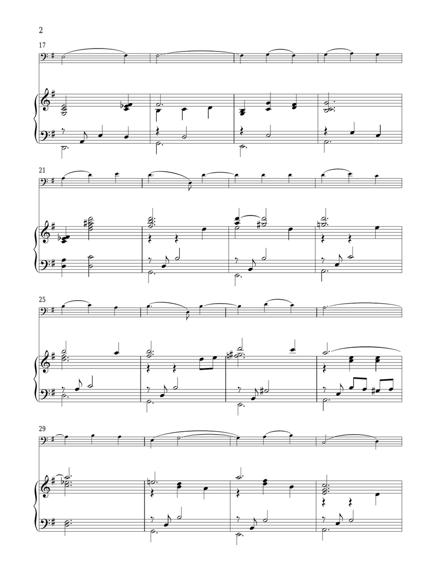The Christmas Waltz The Christmas Waltz Piano scores gallery preview page 2