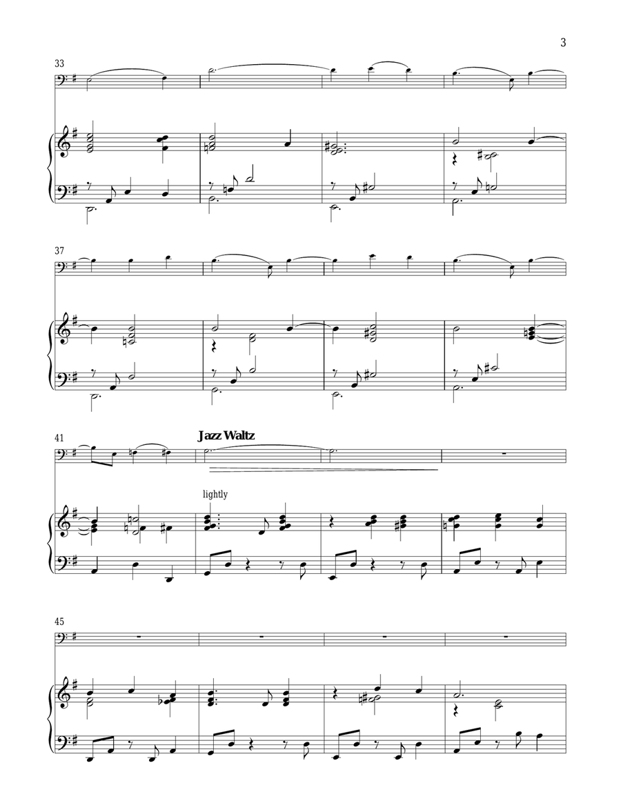 The Christmas Waltz The Christmas Waltz Piano scores gallery preview page 3