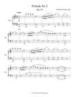 Prelude No.2 Op.119