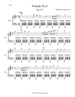 Prelude No.5 Op.119