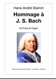Hommage a J. S. Bach for flute & organ