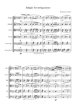 Adagio for string sextet
